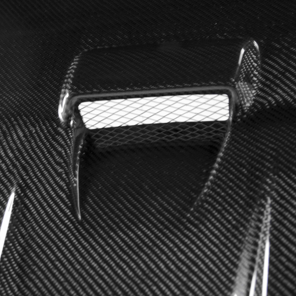 Seibon DV-Style Carbon Fiber Hood for 2008-2017 Mitsubishi Lancer