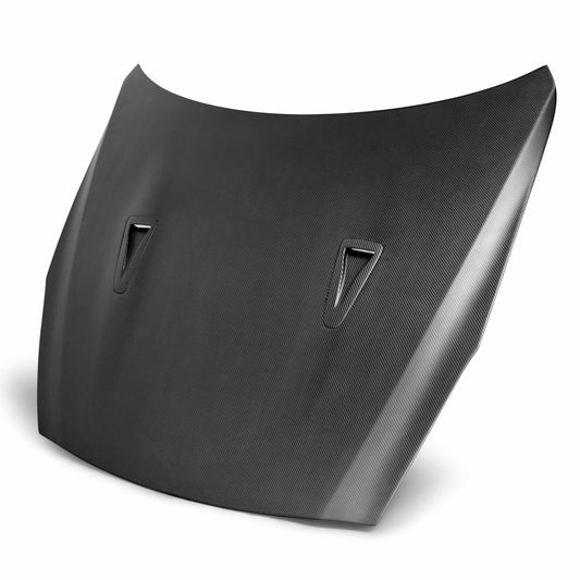 Seibon OEM-style Dry Carbon Fiber Hood for 2009-2016 Nissan GT-R - Matte