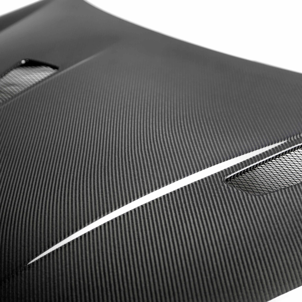Seibon TM-Style Carbon Fiber Hood for 2010-2014 Volkswagen Golf / GTI (Shaved)