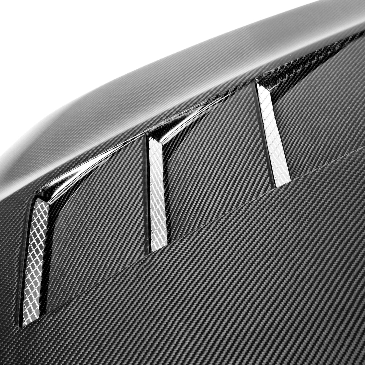 Seibon TS-Style Carbon Fiber Hood for 2012-2013 Honda Civic Coupe and 2012 Honda Civic Sedan