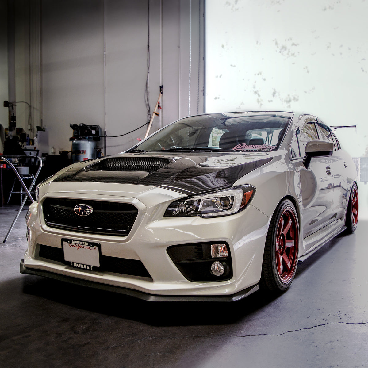 Seibon OEM-Style Carbon Fiber Hood for 2015-2021 Subaru WRX / STi