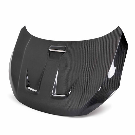 Seibon MR-Style Carbon Fiber Hood for 2016-2021 Honda Civic Coupe/Sedan
