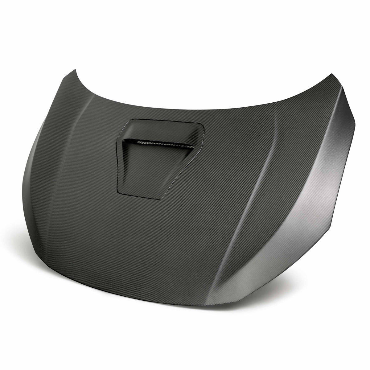 Seibon OEM-style Dry Carbon Fiber Hood for 2017-2021 Honda Civic Type R - Matte