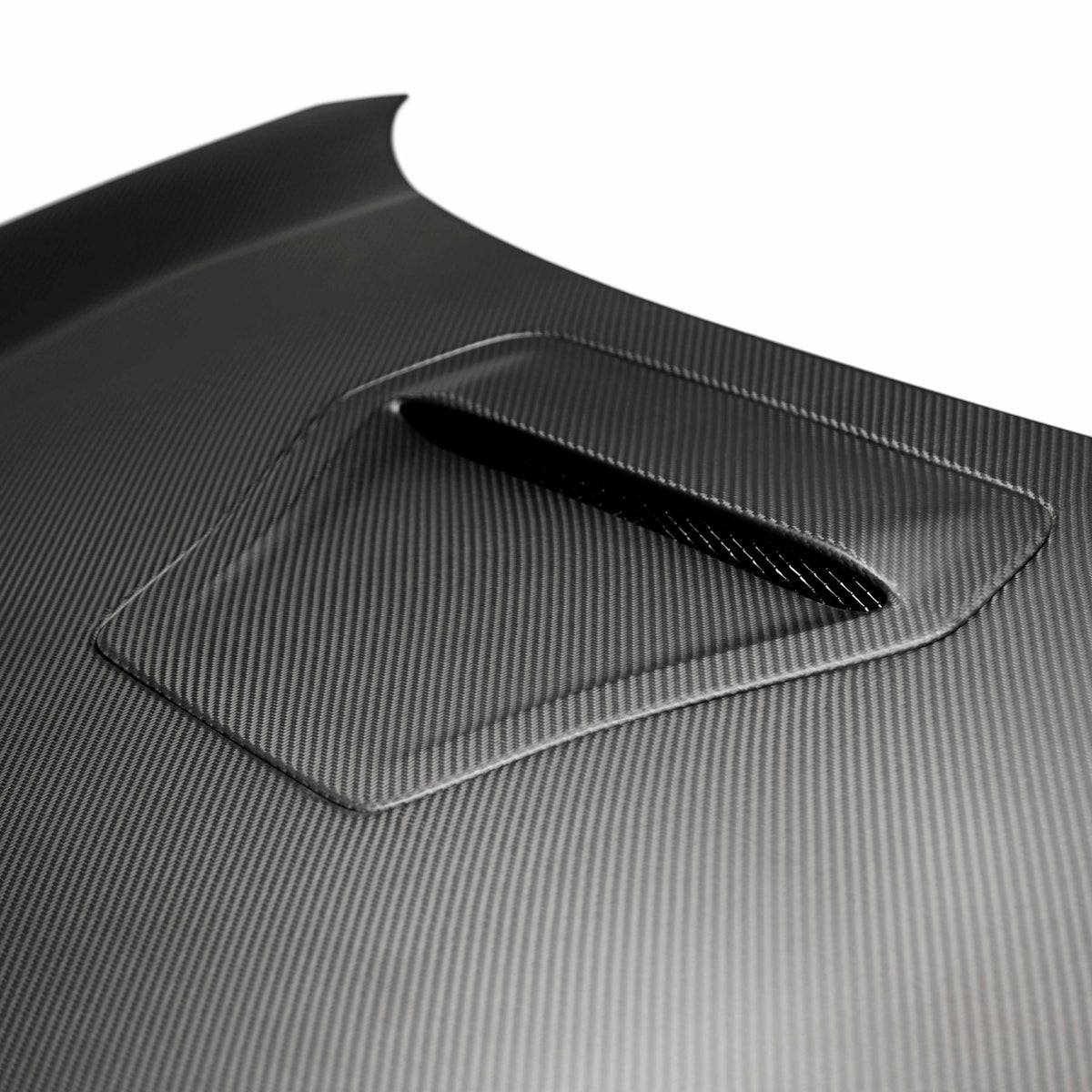 Seibon OEM-style Dry Carbon Fiber Hood for 2017-2021 Honda Civic Type R - Matte