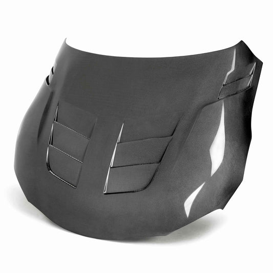 Seibon TSII-style double sided carbon fiber hood for 2020-2026 Toyota GR Supra