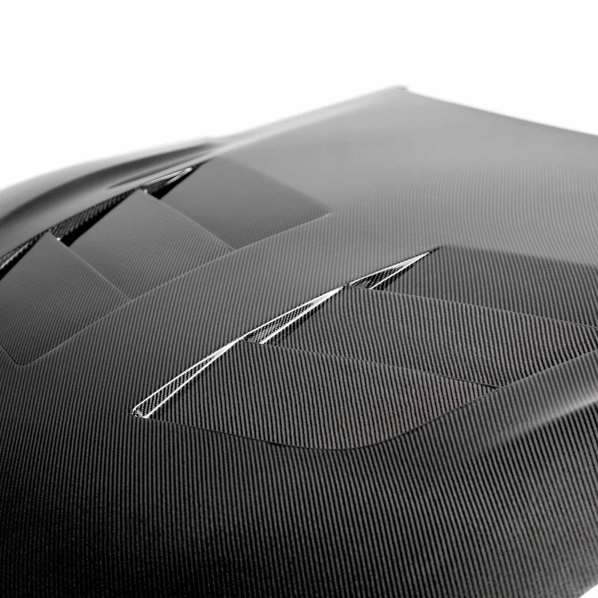 Seibon TSII-style double sided carbon fiber hood for 2020-2026 Toyota GR Supra