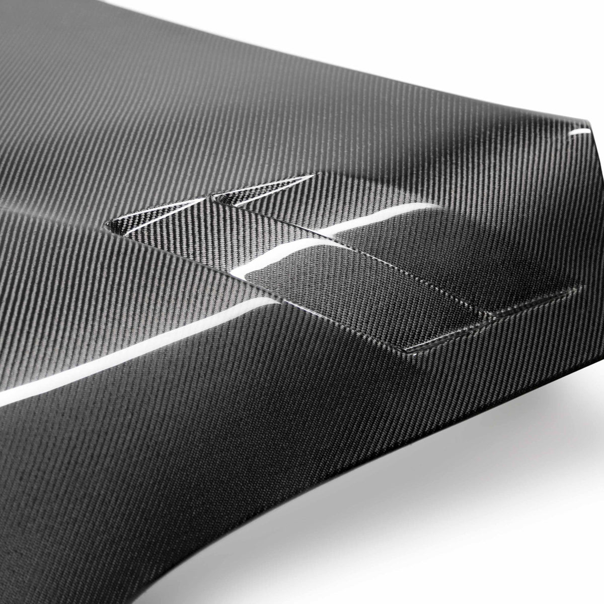 Seibon TSII-style double sided carbon fiber hood for 2020-2026 Toyota GR Supra