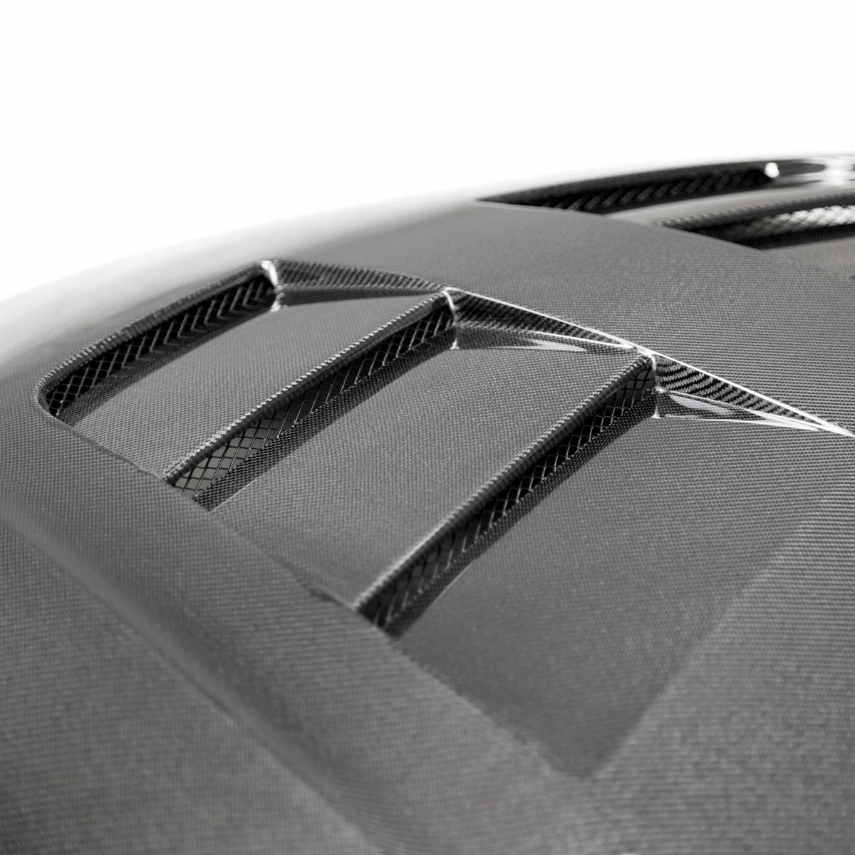 Seibon TSII-style double sided carbon fiber hood for 2020-2026 Toyota GR Supra