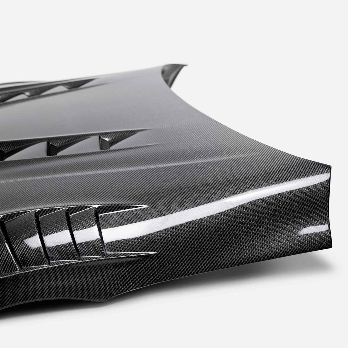 Seibon TV-style double sided carbon fiber hood for 2020-2026 Toyota GR Supra