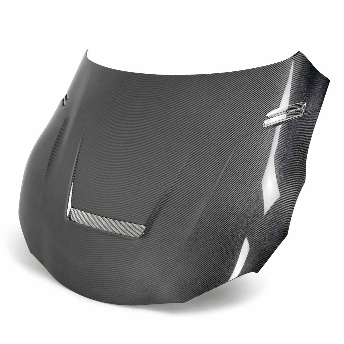 Seibon VS-style double sided carbon fiber hood for 2020-2026 Toyota GR Supra