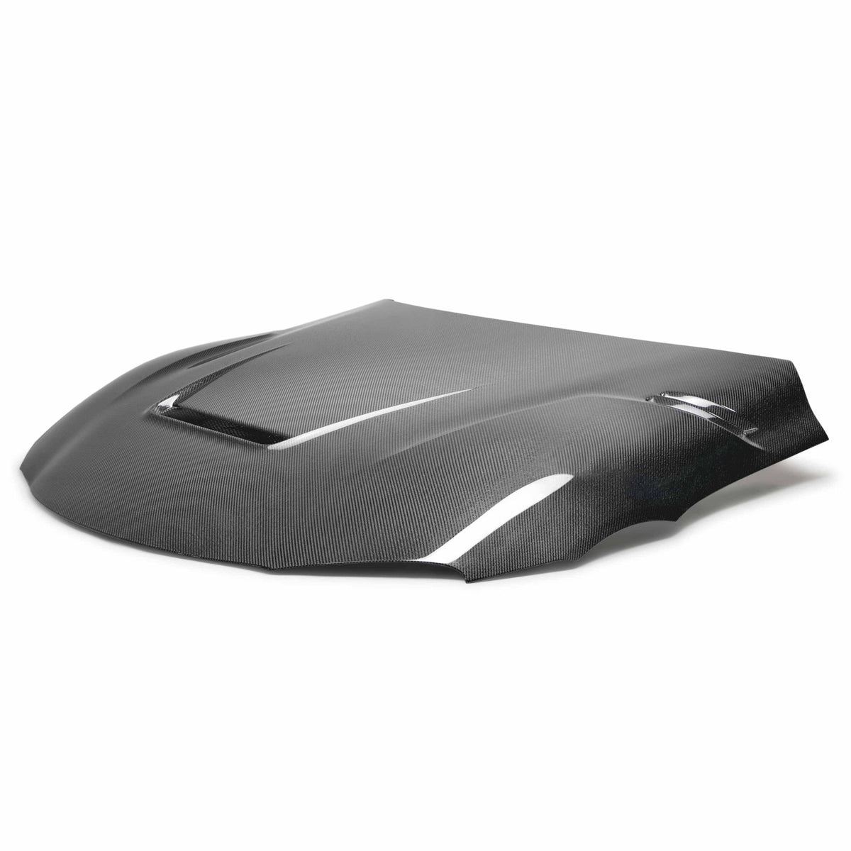 Seibon VS-style double sided carbon fiber hood for 2020-2026 Toyota GR Supra