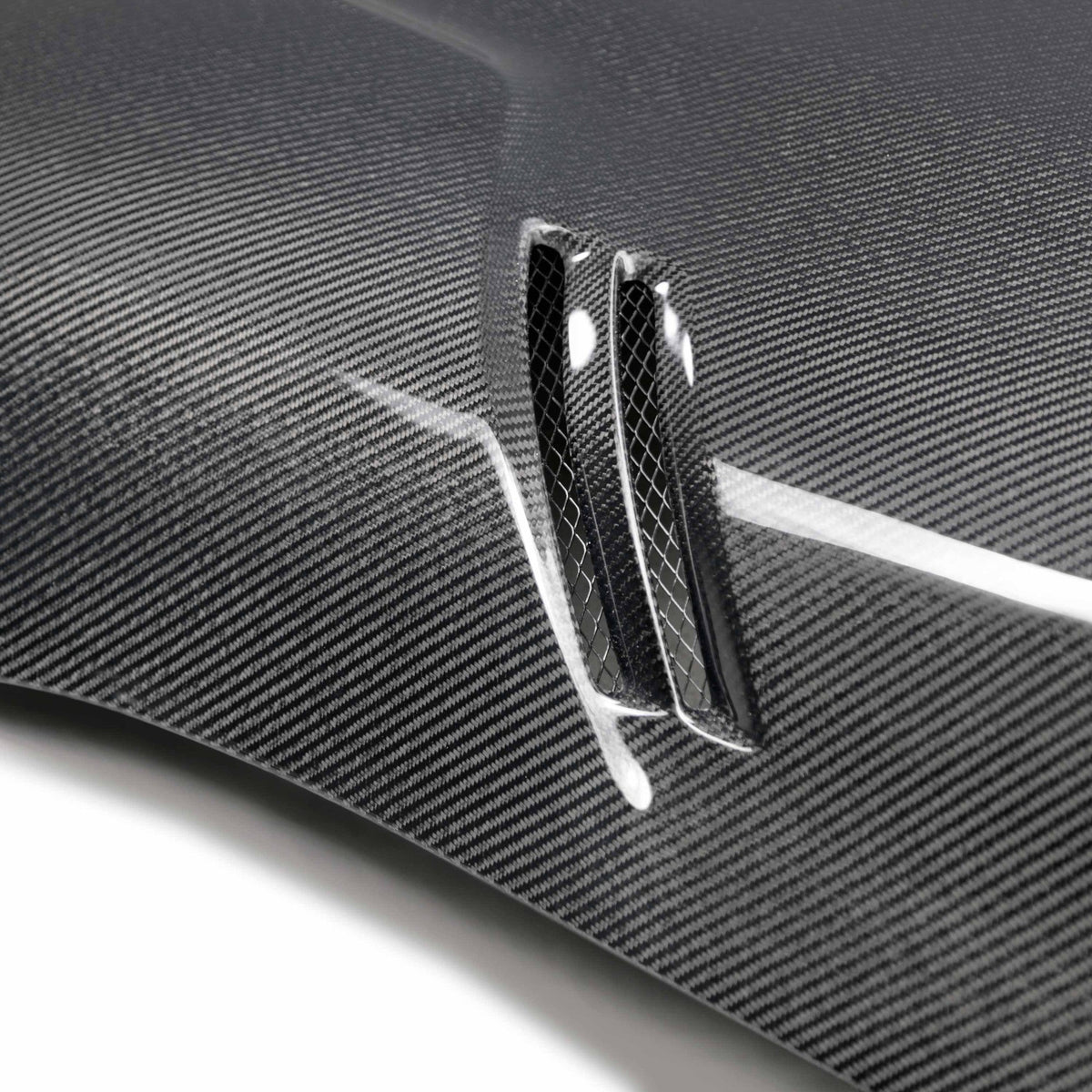 Seibon VS-style double sided carbon fiber hood for 2020-2026 Toyota GR Supra