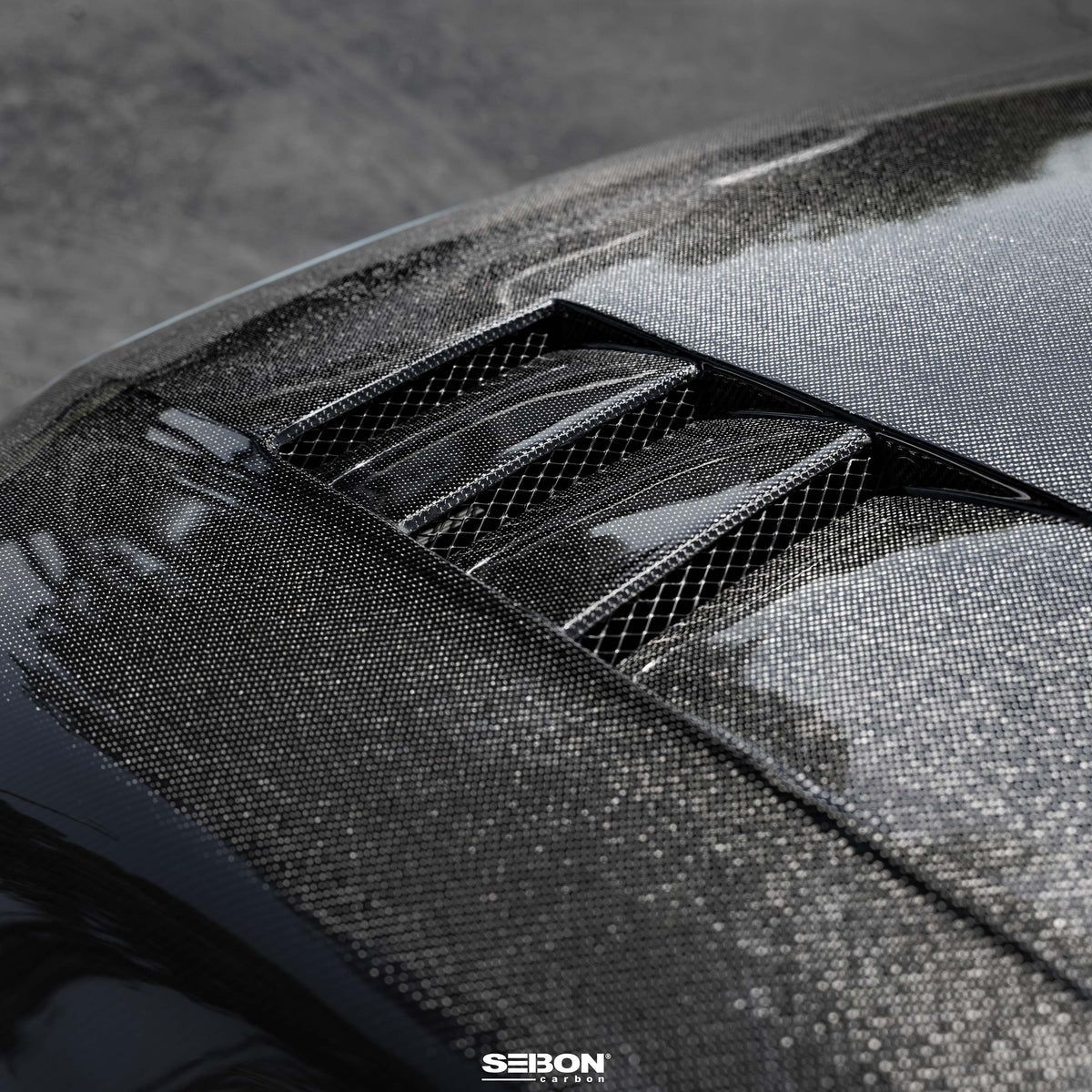 Seibon TS-Style Carbon Fiber Hood for 2022-2026 Honda Civic Sedan / Hatchback