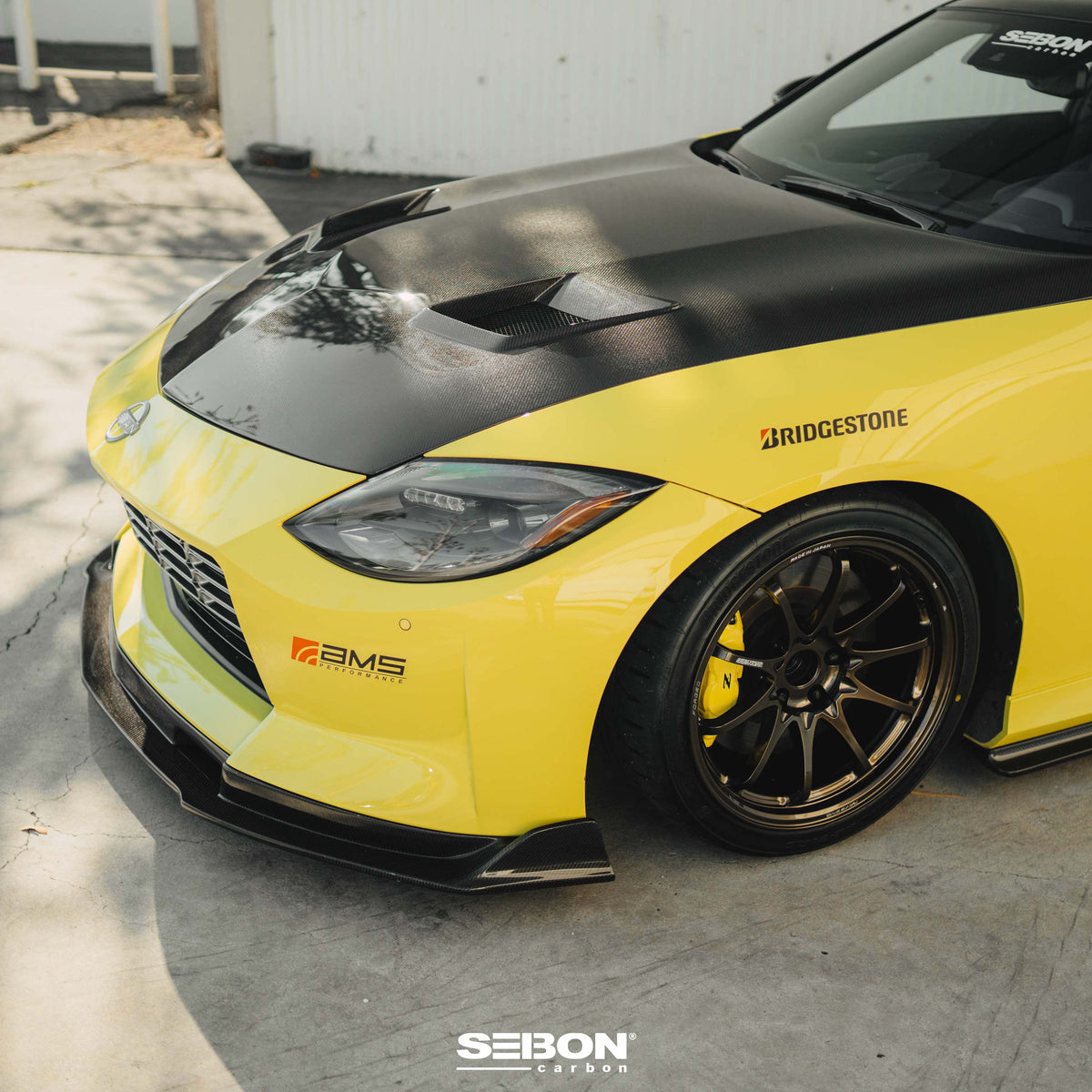 Seibon GT-Style Carbon Fiber Hood for 2023-2026 Nissan Z