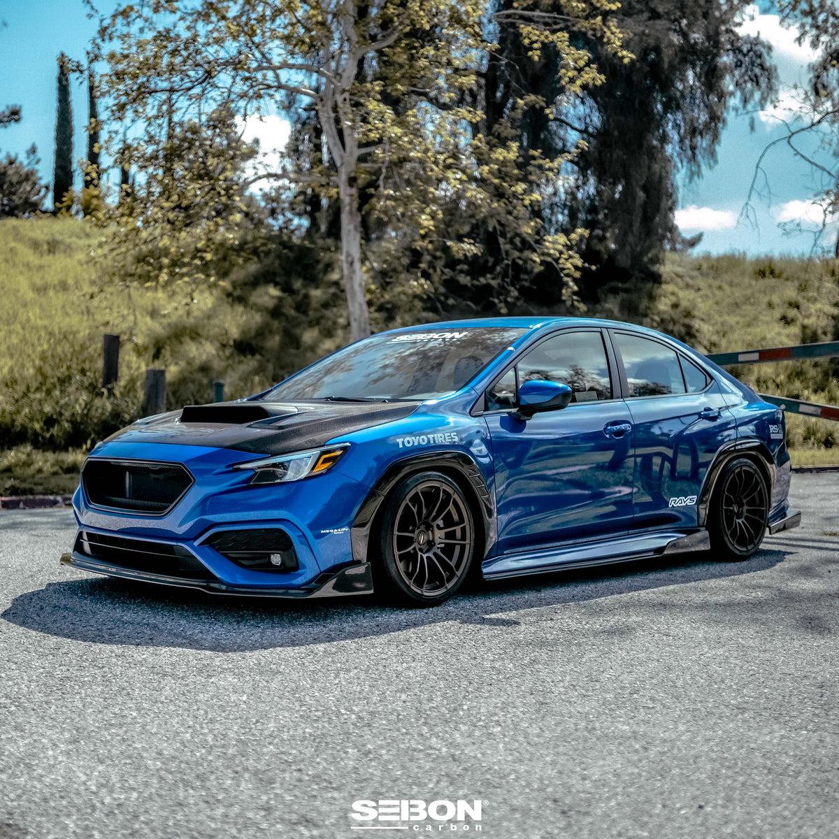 Seibon VS-Style Carbon Fiber Hood for 2022-2026 Subaru WRX