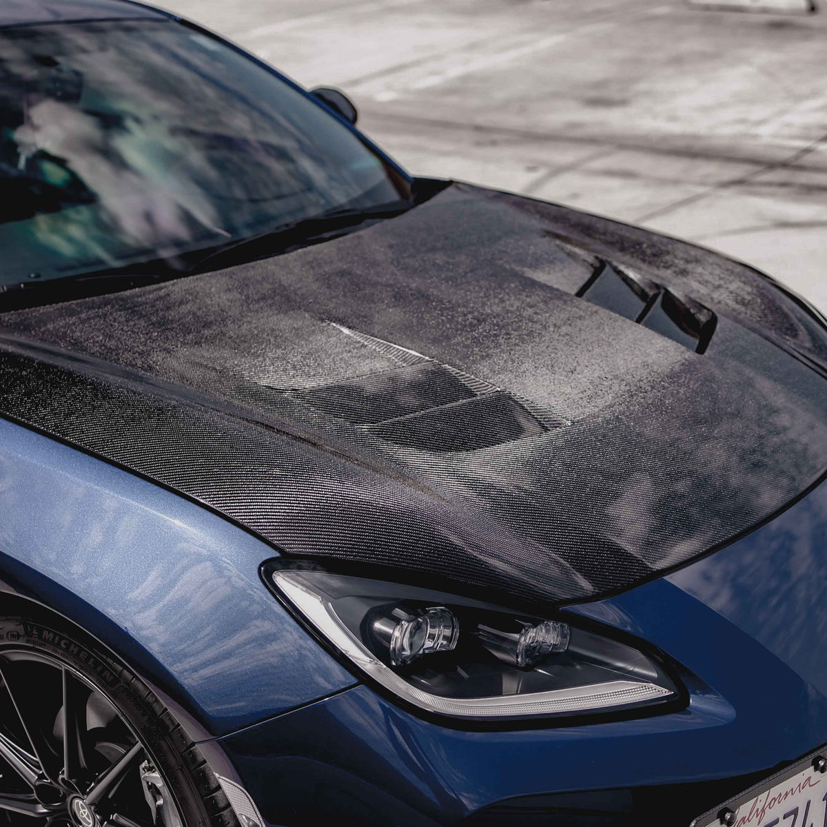 Seibon TS-Style Carbon Fiber Hood for 2022-2026 Toyota GR86/ Subaru BRZ