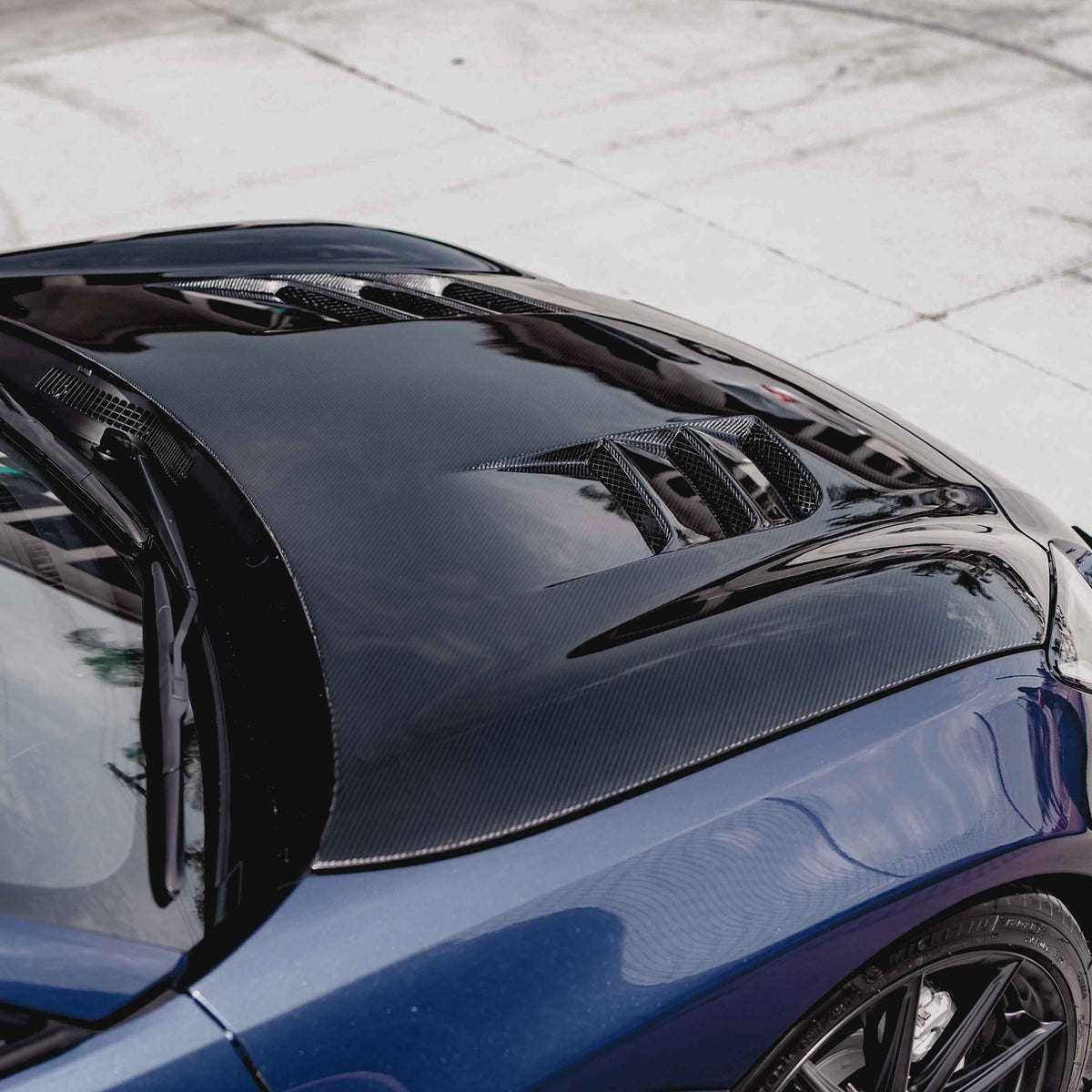 Seibon TS-Style Carbon Fiber Hood for 2022-2026 Toyota GR86/ Subaru BRZ
