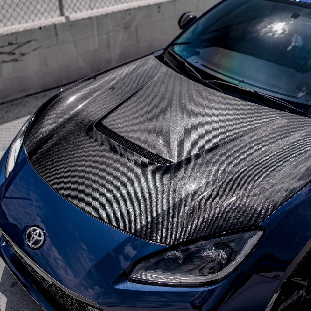 Seibon VS-Style Carbon Fiber Hood for 2022-2026 Toyota GR86/ Subaru BRZ