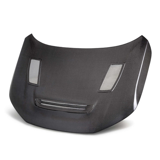 Seibon GT-Style Double Sided Carbon Fiber Hood For 2023-2026 Honda Civic Type R