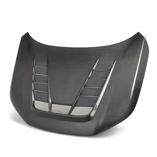 Seibon TV-Style Double Sided Carbon Fiber Hood For 2023-2026 Honda Civic Type R