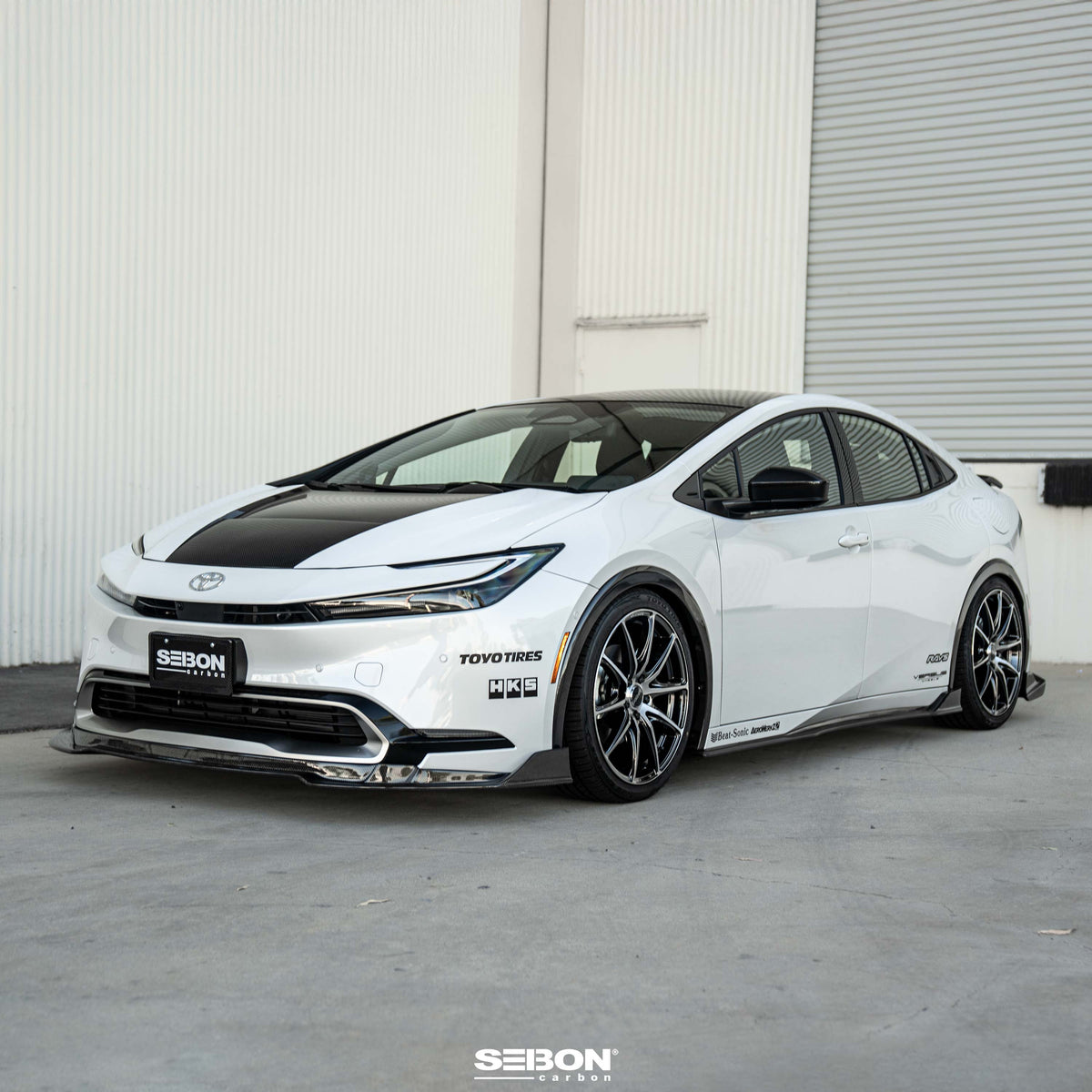 Seibon VT-Style Carbon Fiber Hood for 2023-2026 Toyota Prius