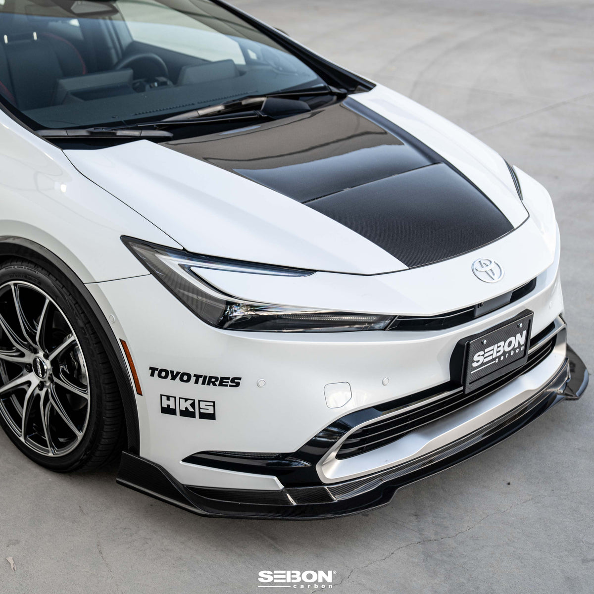 Seibon VT-Style Carbon Fiber Hood for 2023-2026 Toyota Prius