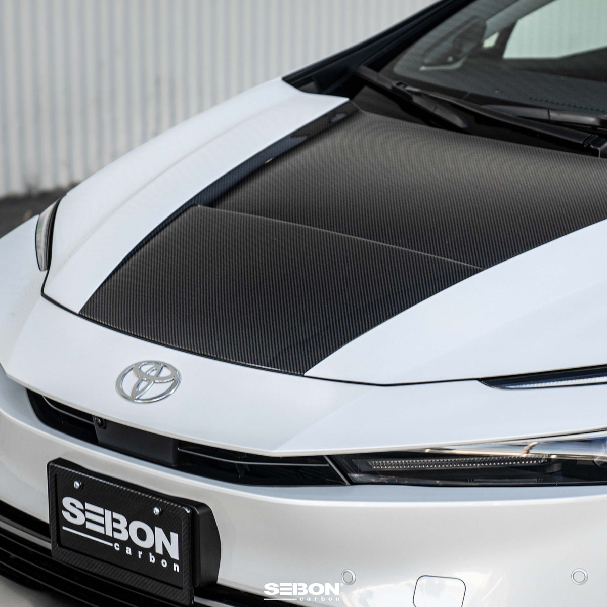 Seibon VT-Style Carbon Fiber Hood for 2023-2026 Toyota Prius