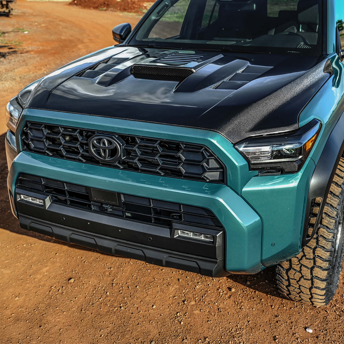 Seibon TS-Style Carbon Fiber Hood for 2024-2026 Toyota Tacoma / 2025-2026 Toyota 4Runner