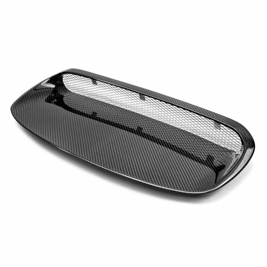 Seibon OEM-Style Carbon Fiber Hood scoop for 2008-2014 Subaru WRX / STi