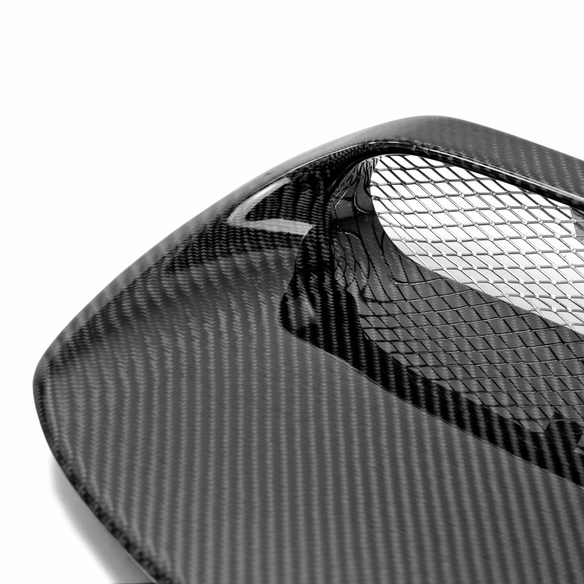 Seibon OEM-Style Carbon Fiber Hood scoop for 2008-2014 Subaru WRX / STi