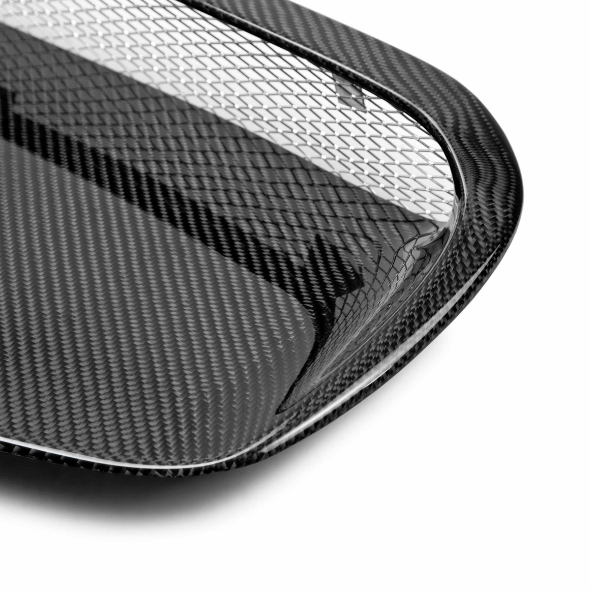 Seibon OEM-Style Carbon Fiber Hood scoop for 2008-2014 Subaru WRX / STi