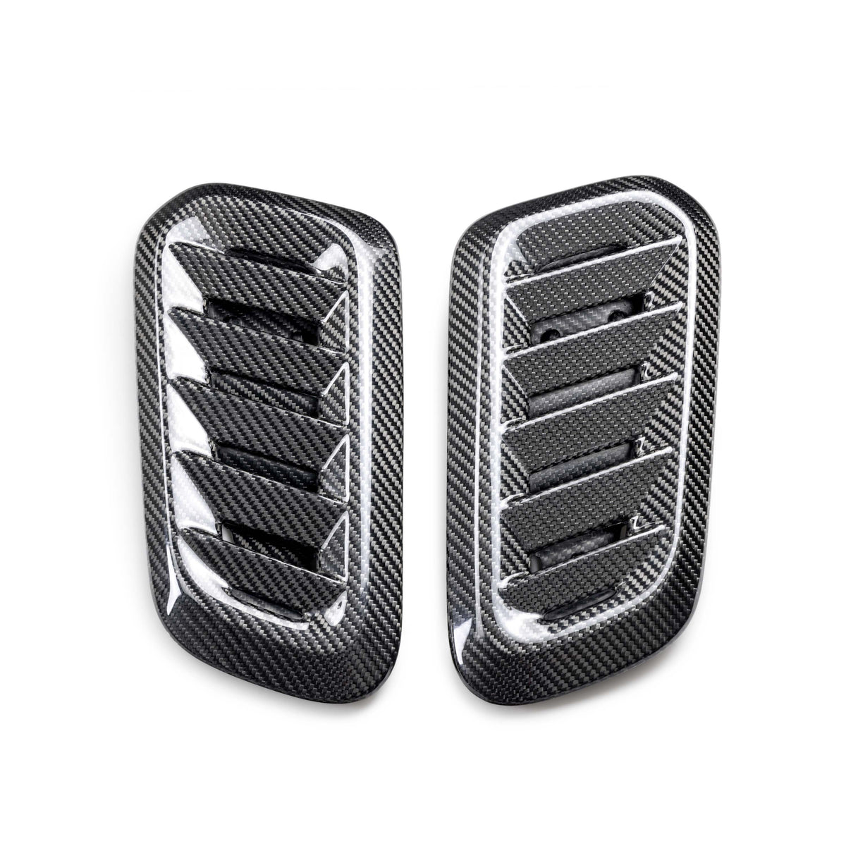 Seibon Dry Carbon Fiber Hood Vents for 2023-2026 Toyota GR Corolla - Gloss