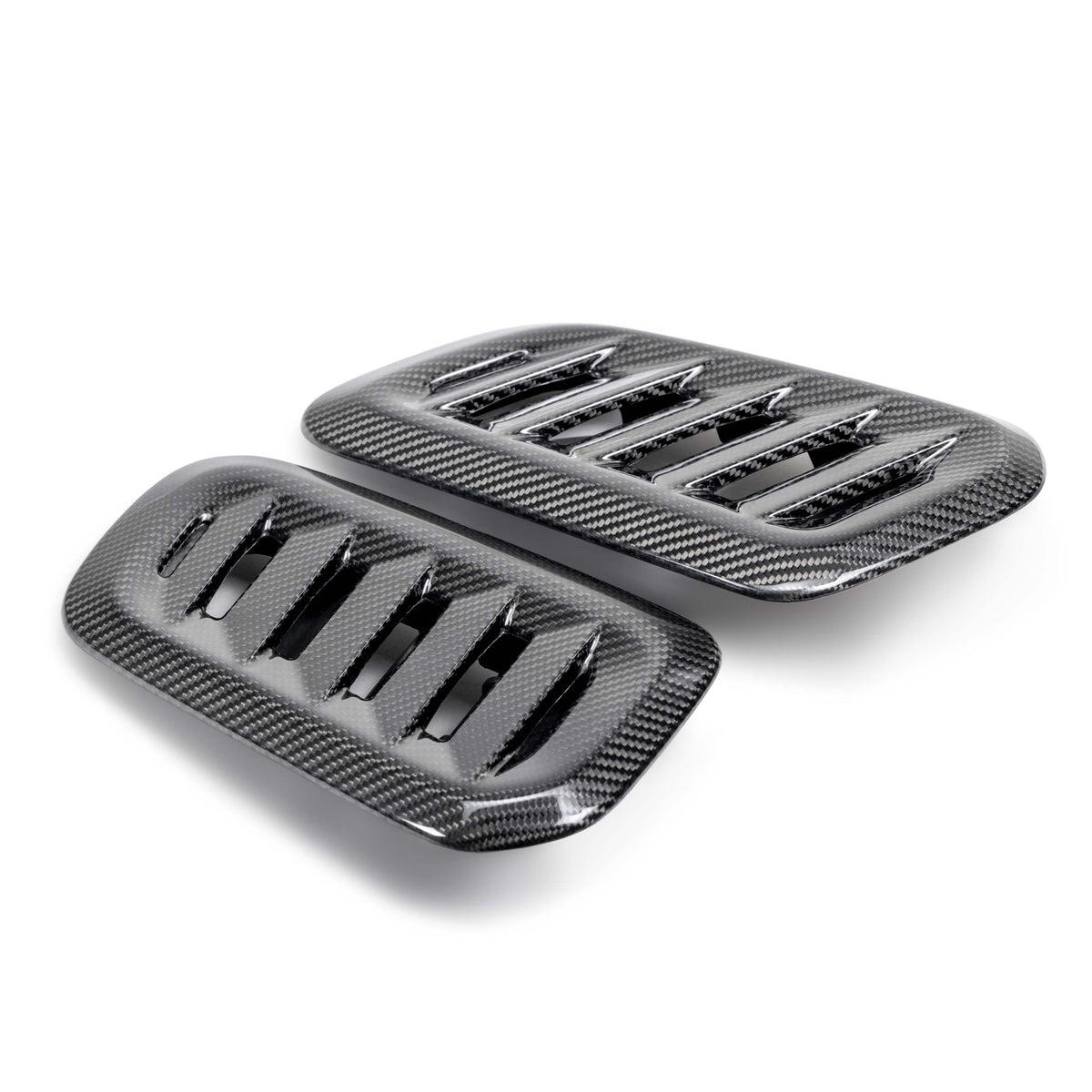 Seibon Dry Carbon Fiber Hood Vents for 2023-2026 Toyota GR Corolla - Gloss