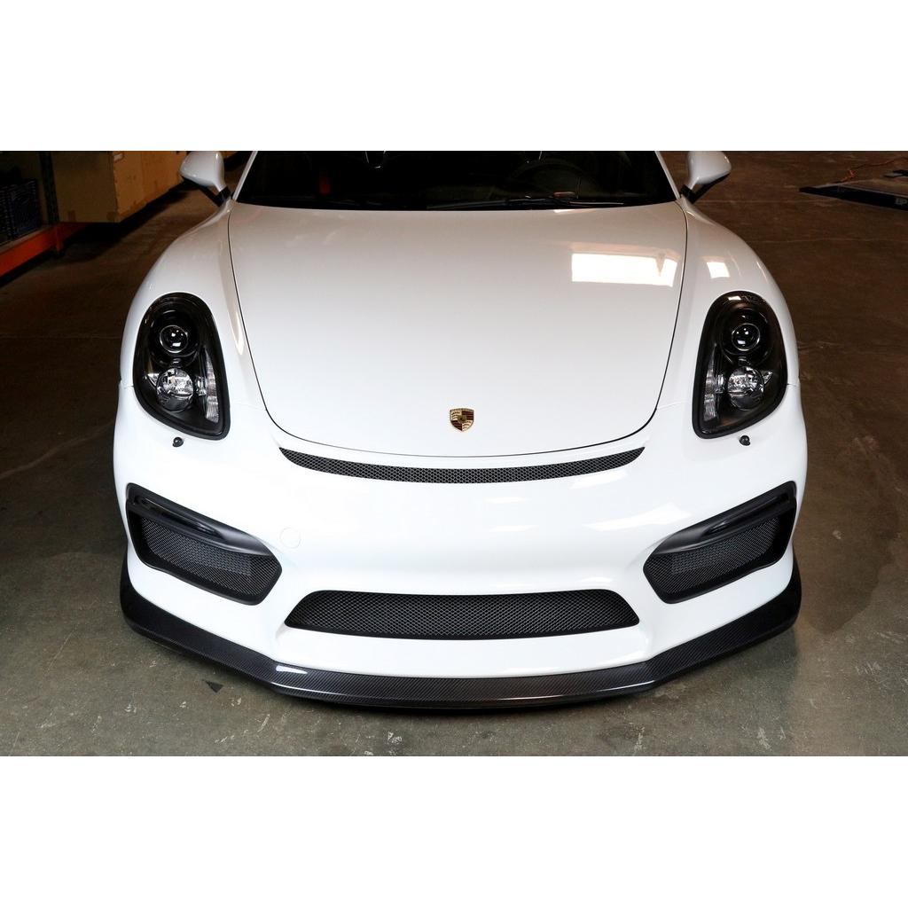 Carbon Fiber Front Airdam/ Lip - 2015-2016 Porsche 981 Cayman GT4