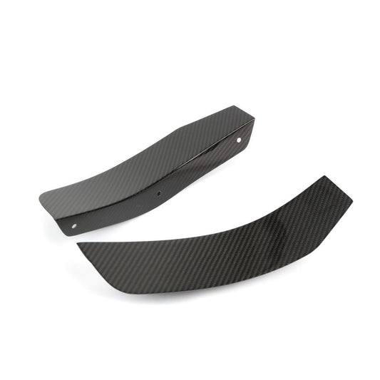 Carbon Fiber Front Bumper Race Canards- Chevrolet Corvette C7 / C7 Z06