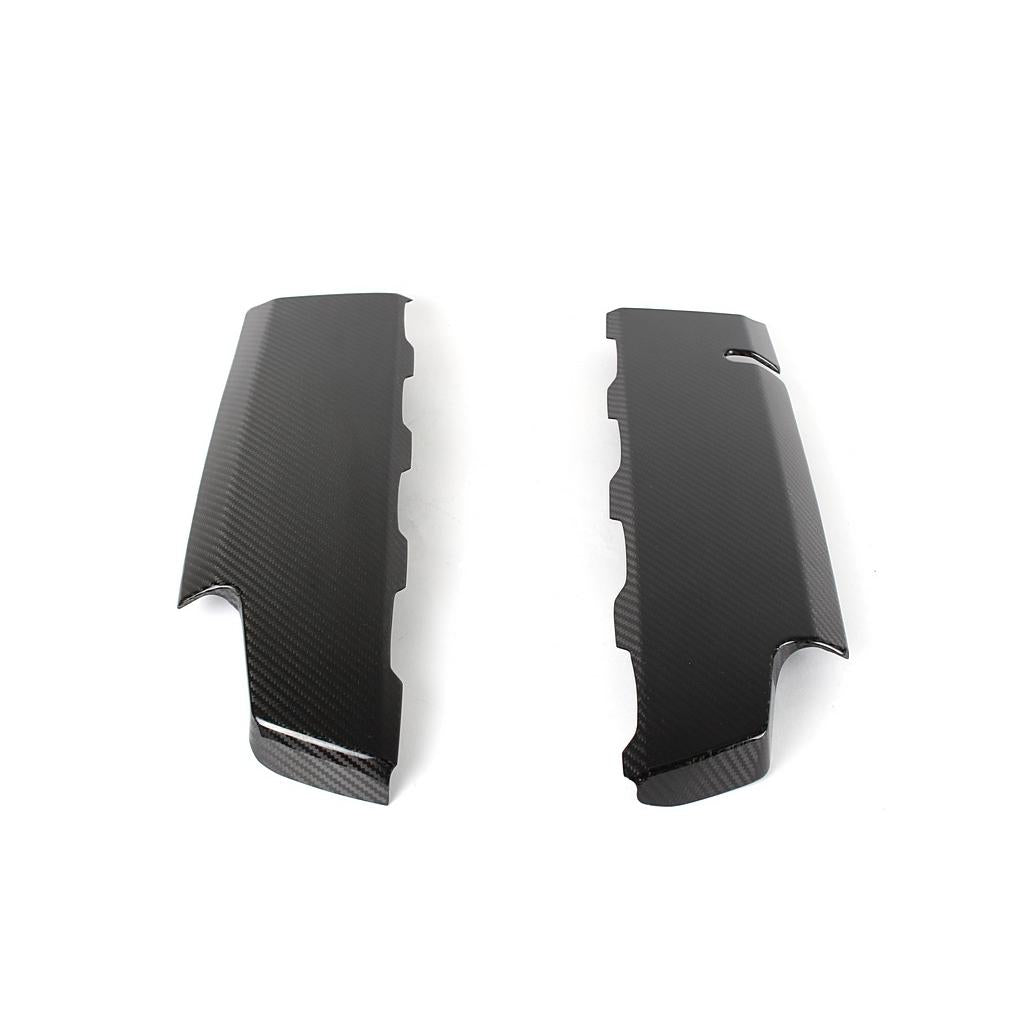 Carbon Fiber Engine Cover Package-  2016-2024 Chevrolet Camaro SS LT1