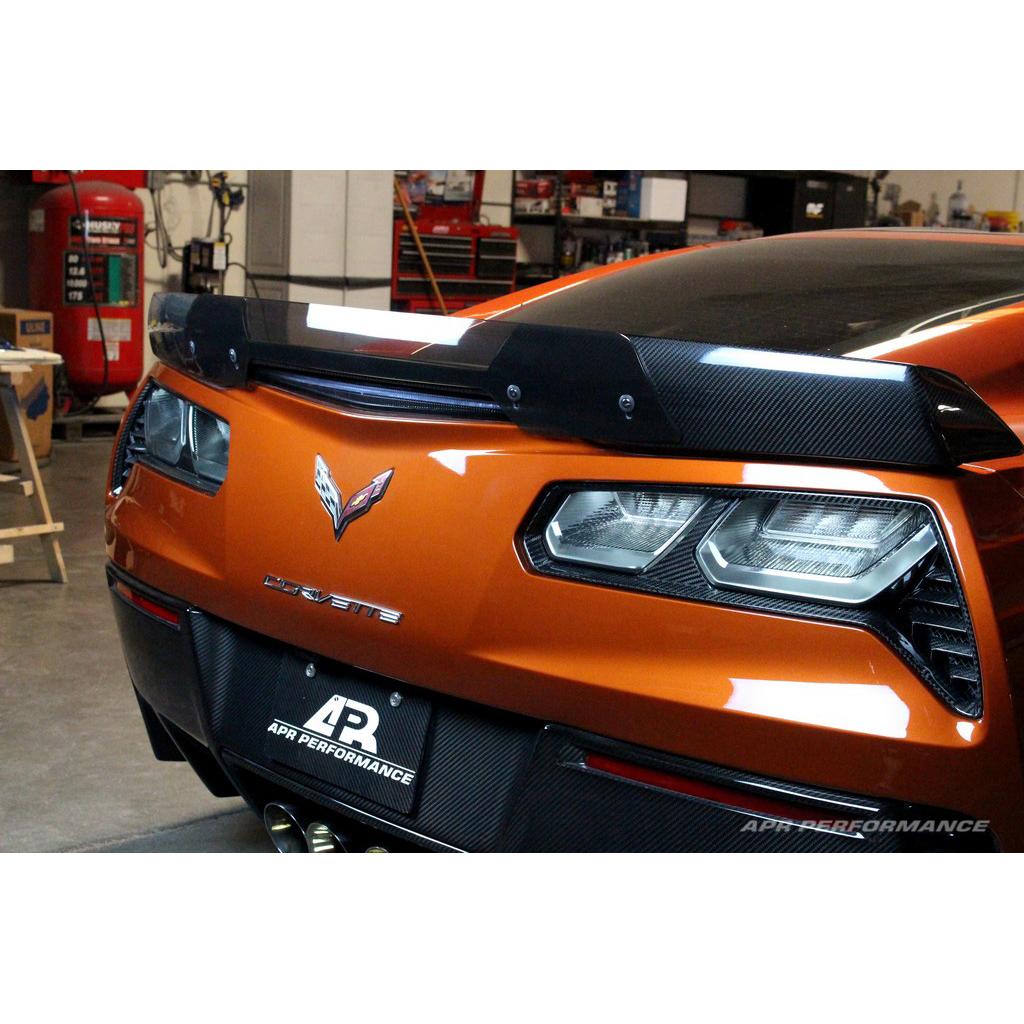 Carbon Fiber Rear Tail Light Bezels-Chevrolet C7 Corvette (all)