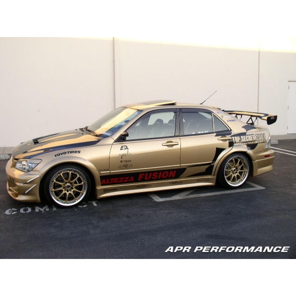 Carbon Fiber  Formula GT3 Mirrors-2000-2005 Lexus IS300