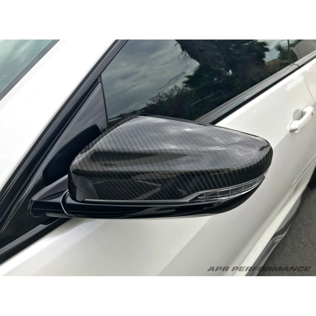 Carbon Fiber Replacement Mirrors-2016-2019 Cadillac ATS-V Coupe / CTS-V Sedan