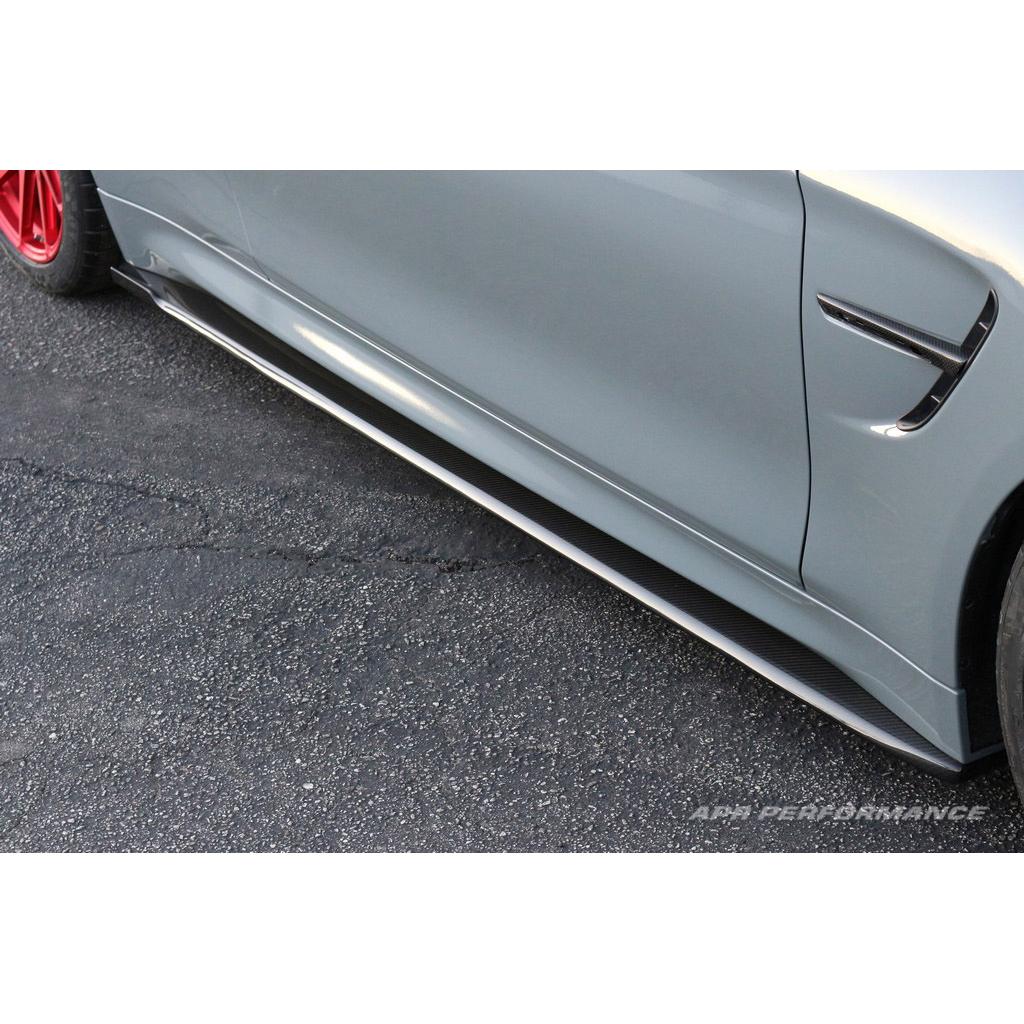 Carbon Fiber Side Rocker Extension/ Side Skirt-BMW F82 M4