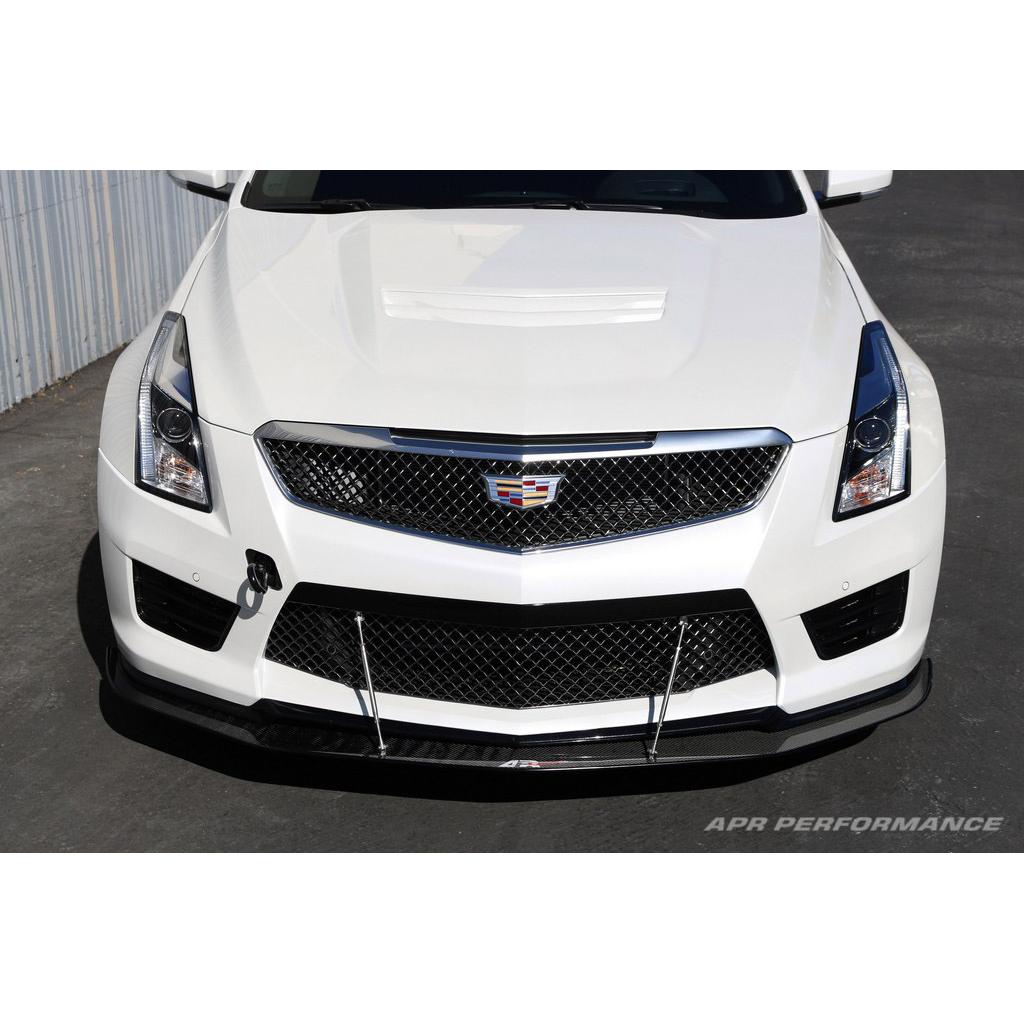 Carbon Fiber Front Wind Splitter-2016-2019 Cadillac ATS-V (Non-Carbon Package)