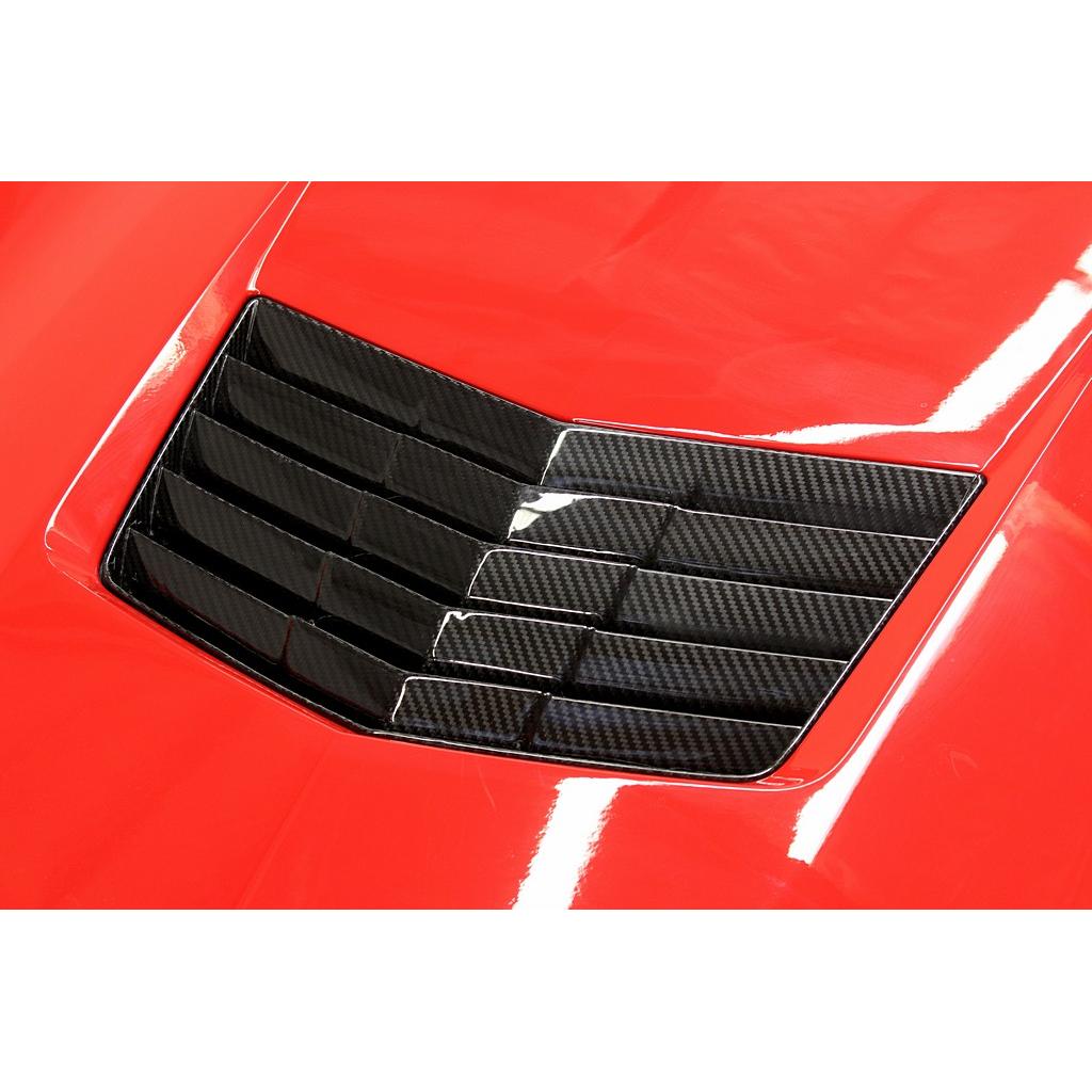 Carbon Fiber Hood Vent-Chevrolet C7 Corvette Z06