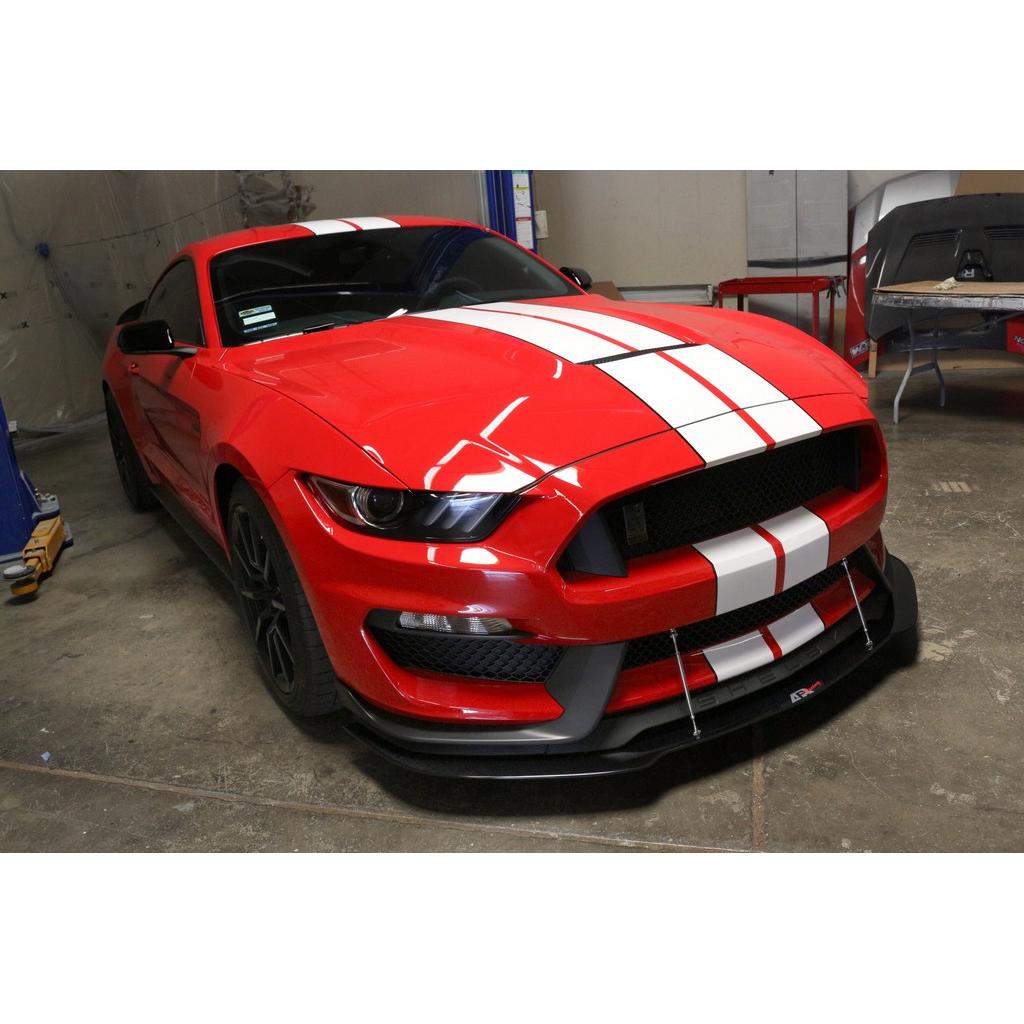 Carbon Fiber Front Wind Splitter- 2015-2023 Ford Mustang S550 Shelby GT350 / GT350R