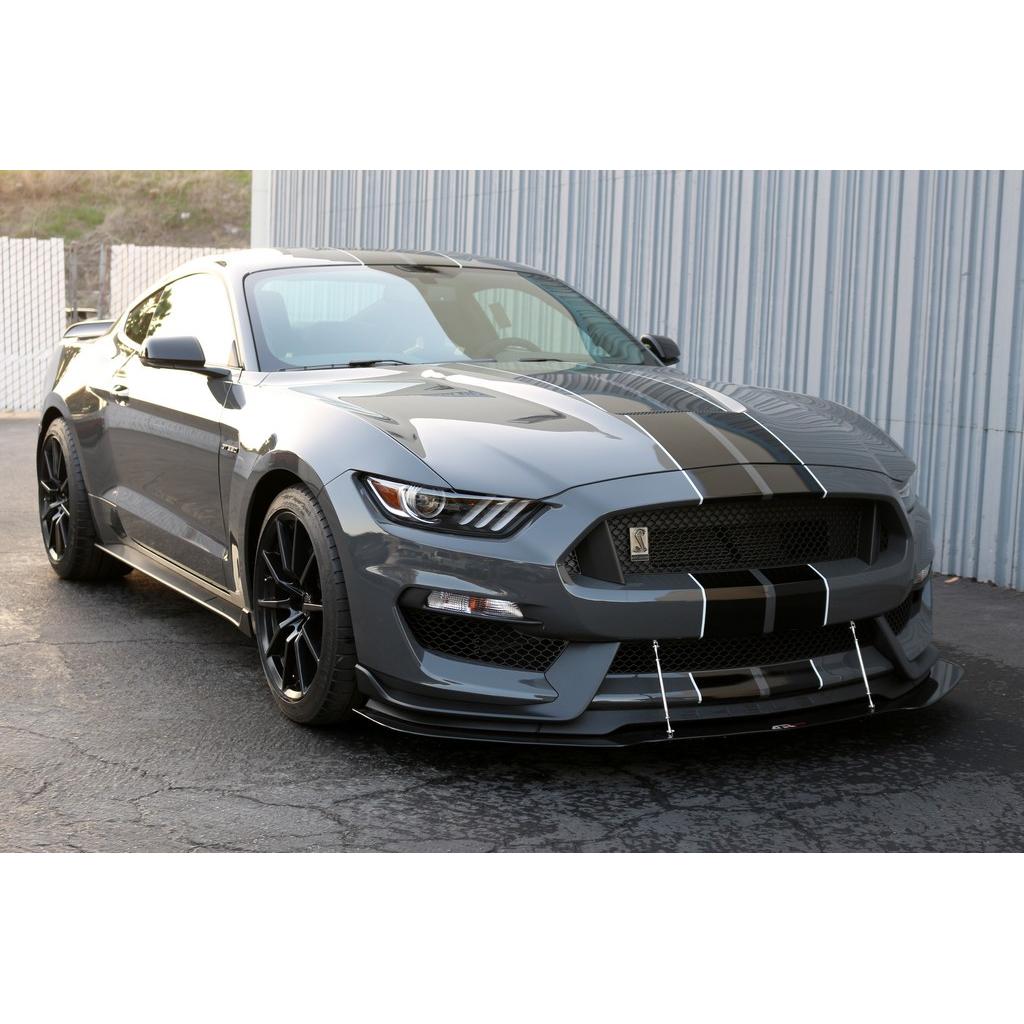 Carbon Fiber Front Wind Splitter- 2015-2023 Ford Mustang S550 Shelby GT350 / GT350R