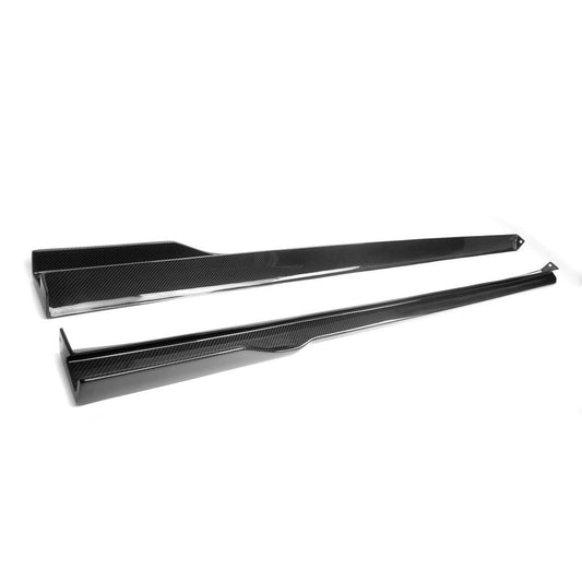 Carbon Fiber Side Rocker Extension - 2015-2023 Dodge Challenger Hellcat