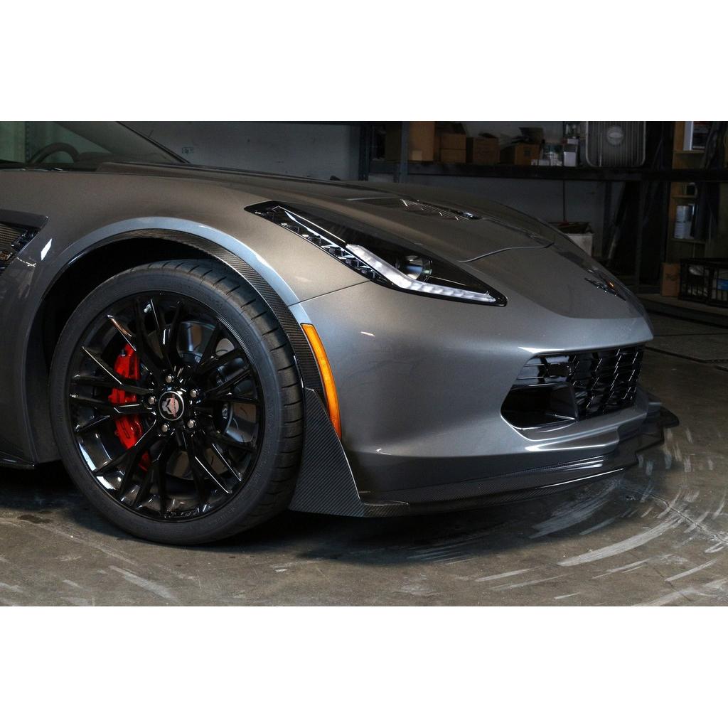 Carbon Fiber Front Airdam/ Lip-Chevrolet Corvette C7/ C7 Z06