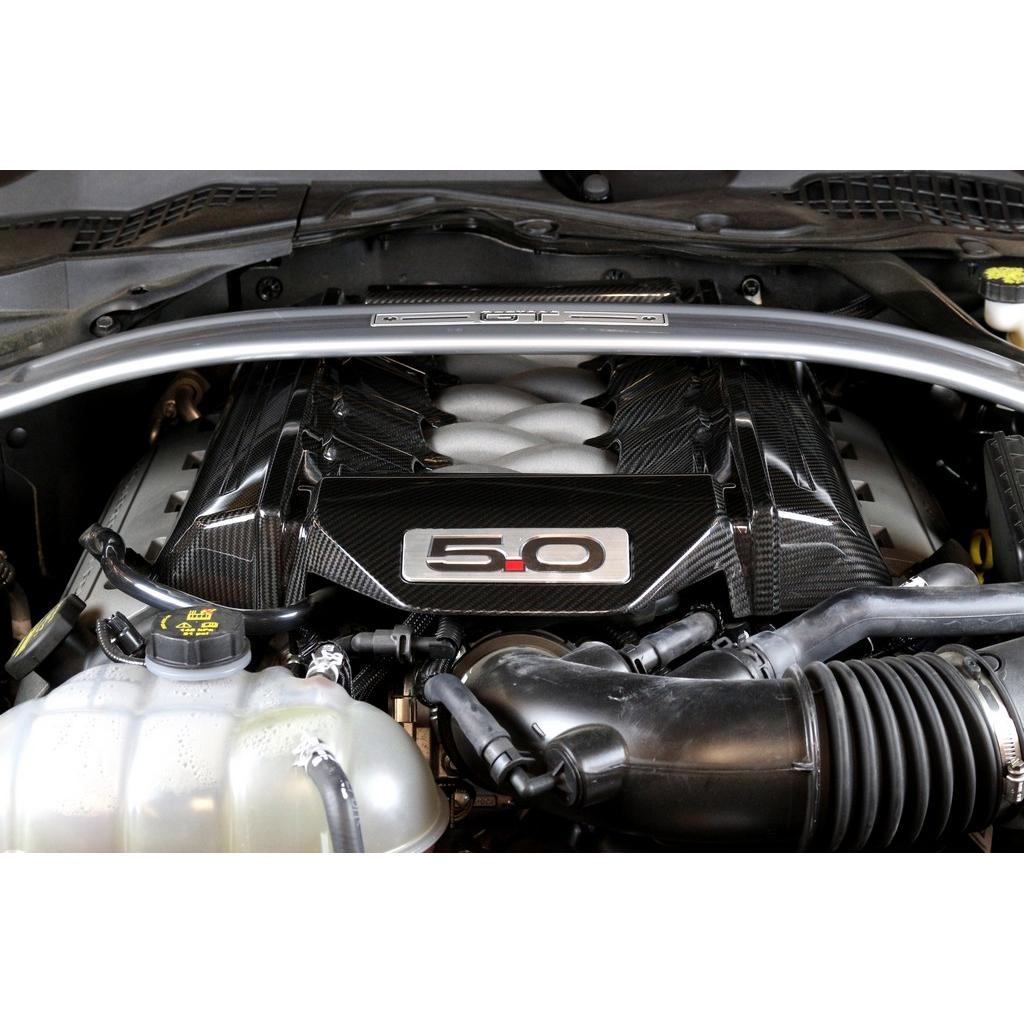 Carbon Fiber  Engine Cover-2015-2017 Ford S550 Mustang GT 5.0