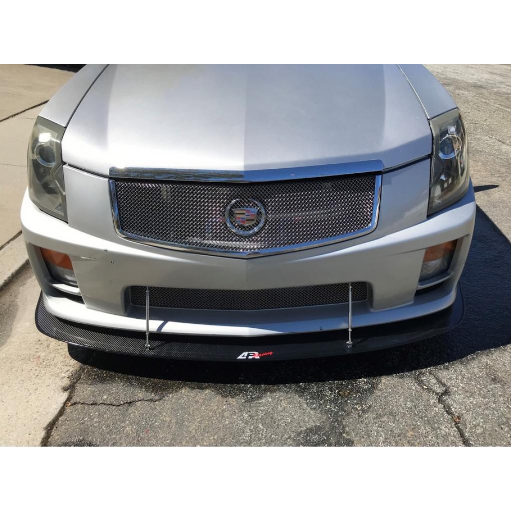 Carbon Fiber Front Wind Splitter-2004-2007 Cadillac CTS-V Sedan