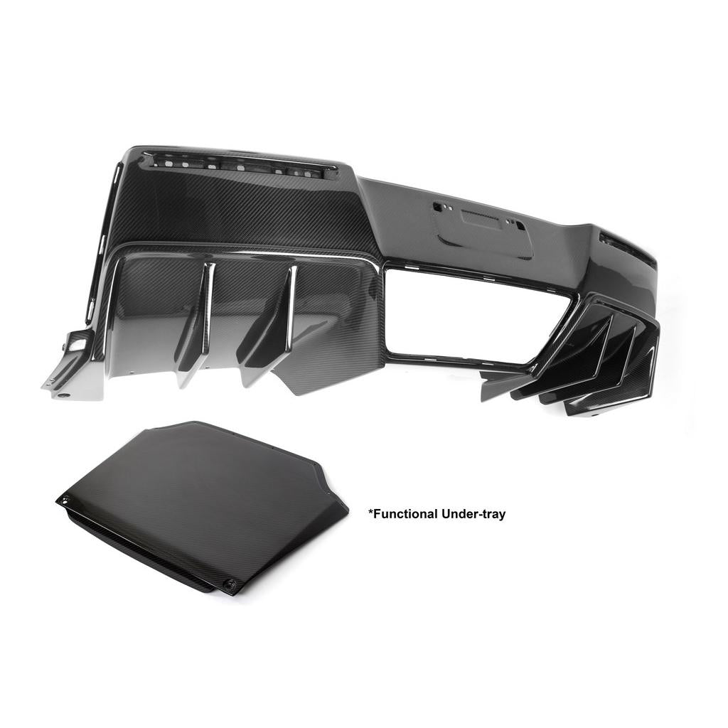 Carbon Fiber Rear Diffuser (Version 2)-Chevrolet C7 Corvette Z06