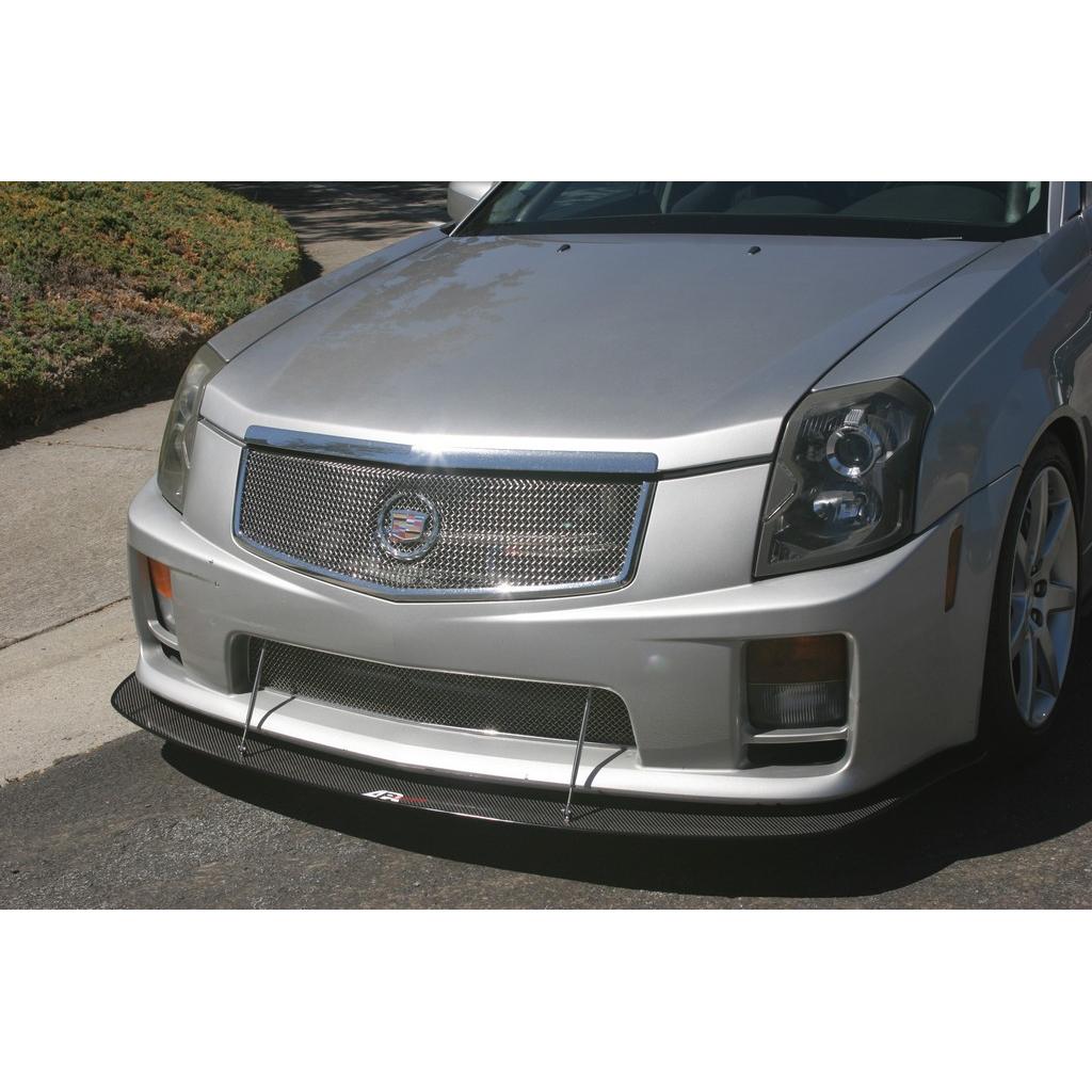 Carbon Fiber Front Wind Splitter-2004-2007 Cadillac CTS-V Sedan